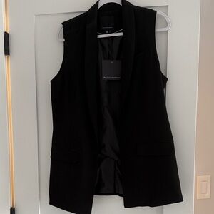 Mercer & Madison Elegant Black Vest